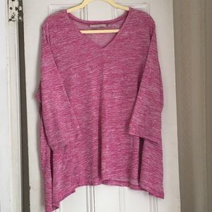 2x Sejour 3/4 sleeve casual / workout shirt